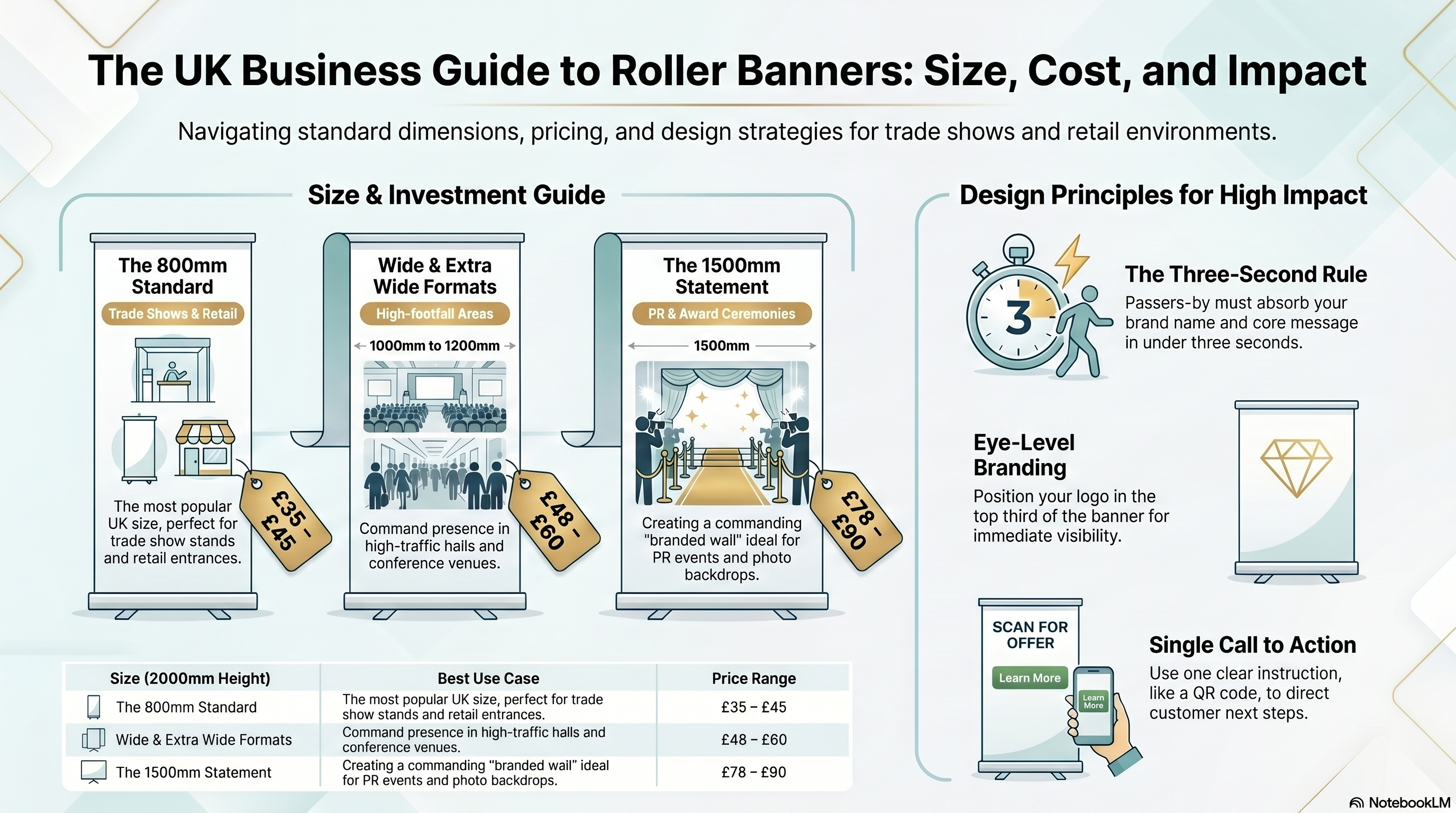 Best Roller Banners UK: Sizes, Costs & Where to Order