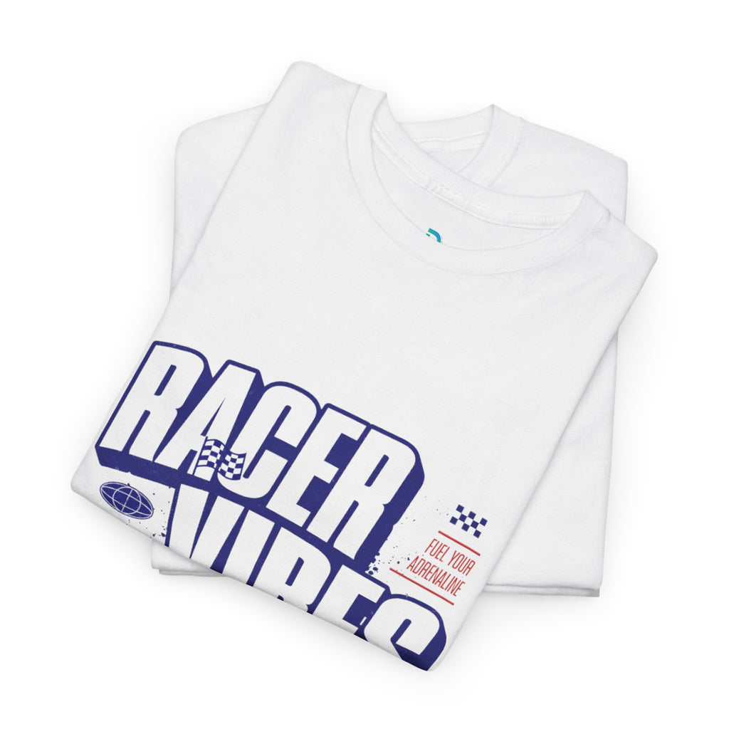 Racer Vibes Heavy Cotton T-Shirt UK | Unisex Graphic Tee