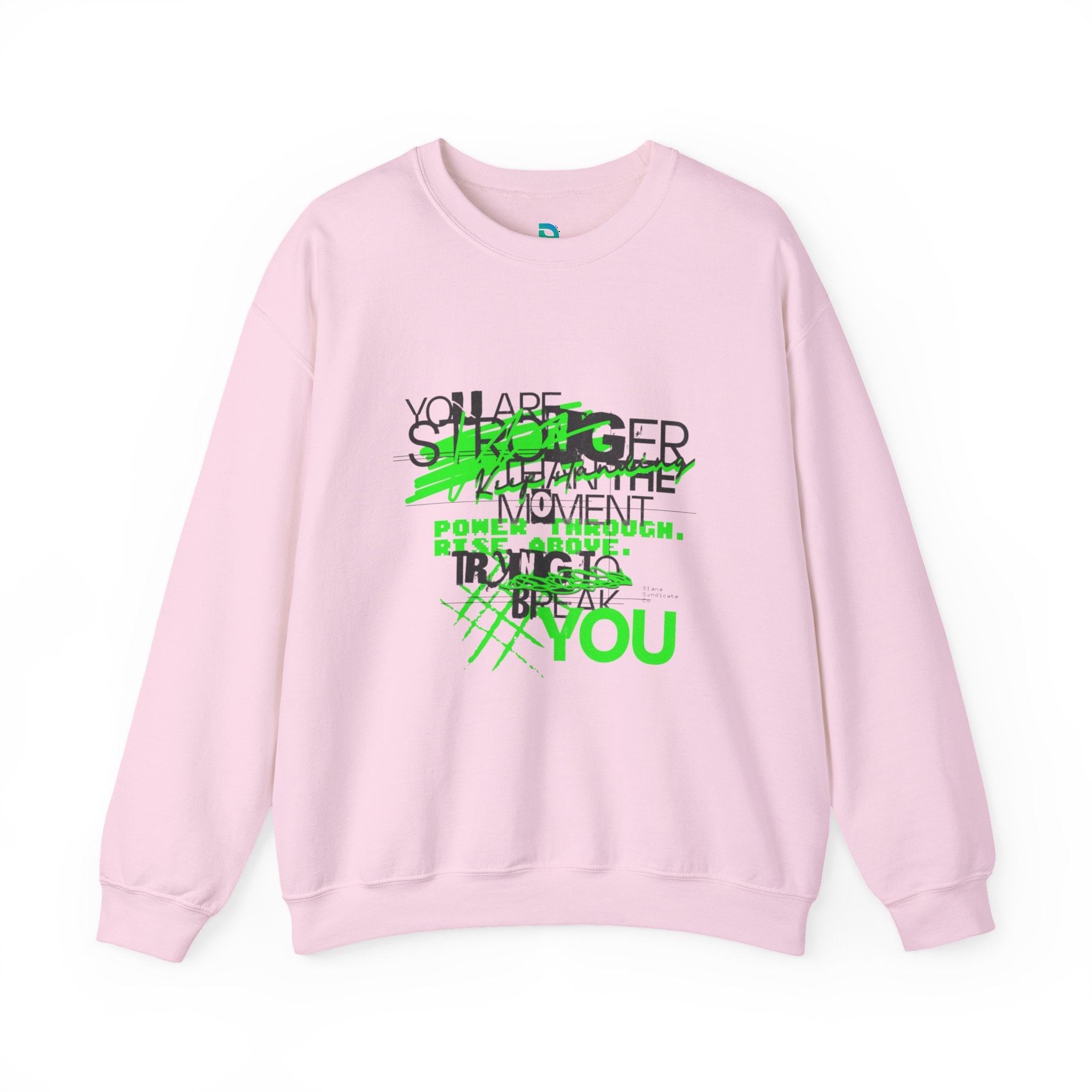 Motivational Graphic Sweatshirt UK — "You Are Stronger Than You Think"