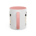 Smile Every Day Accent Coffee Mug UK — Cute Happy Face Ceramic Cup