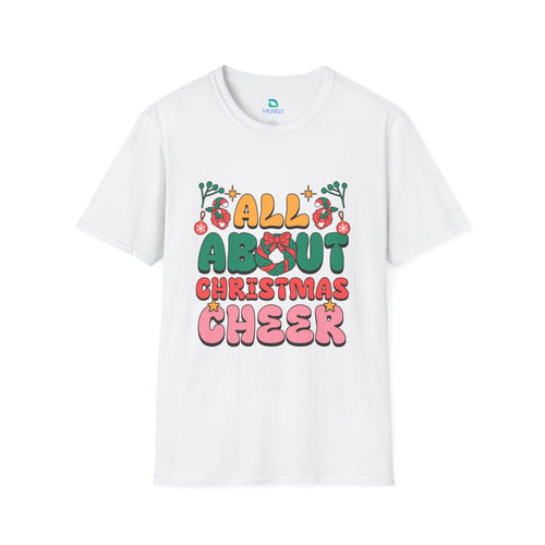 Christmas Cheer T-Shirt UK | Retro Holiday Graphic Tee