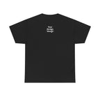 Black Graphic Tee — Custom Front & Back Design Shirt