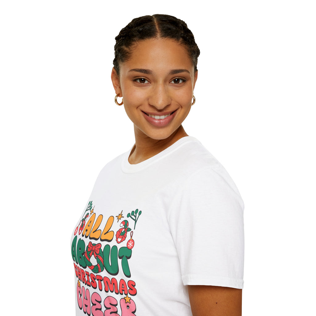Christmas Cheer T-Shirt UK | Retro Holiday Graphic Tee