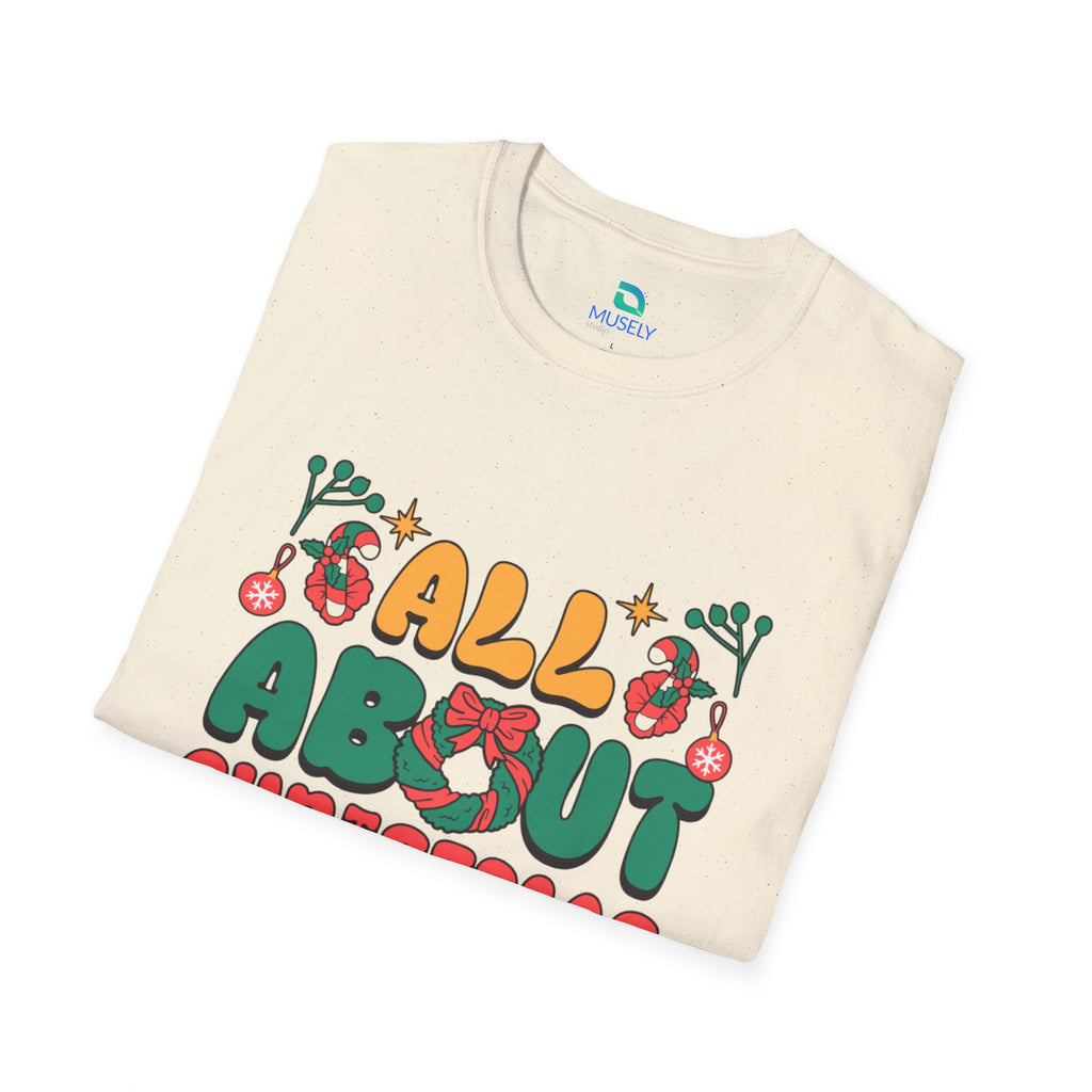 Christmas Cheer T-Shirt UK | Retro Holiday Graphic Tee