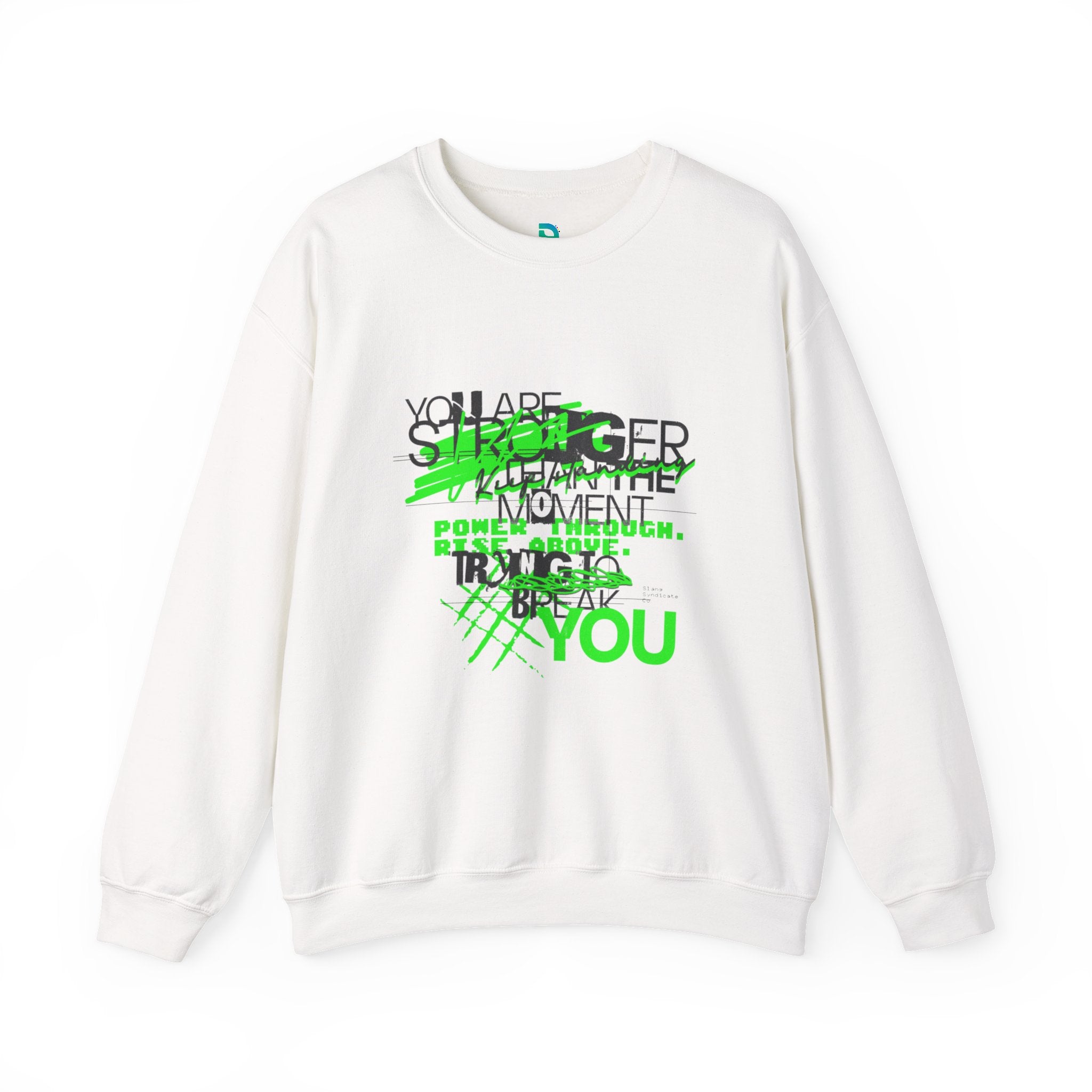 Motivational Graphic Sweatshirt UK — "You Are Stronger Than You Think"